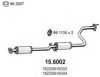 HONDA 18220SH3G04 Middle Silencer